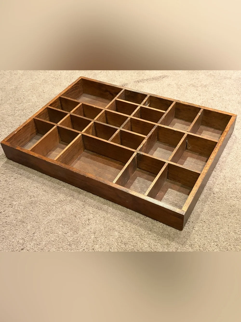 Vintage wooden trinket